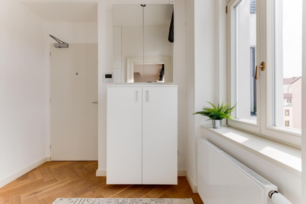 Ferienwohnung Andel Design Duplex, Ac, Garage Prag Exterior foto