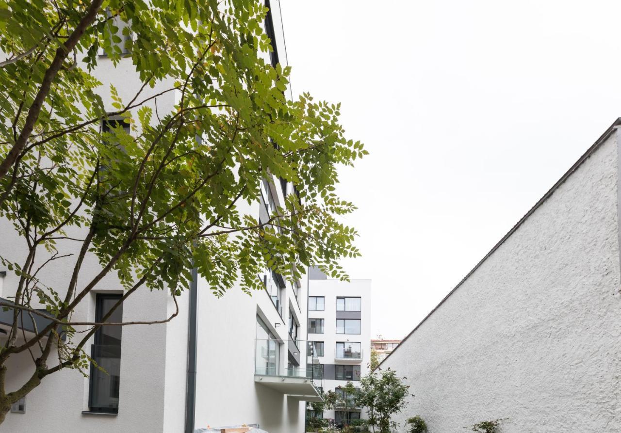 Ferienwohnung Andel Design Duplex, Ac, Garage Prag Exterior foto